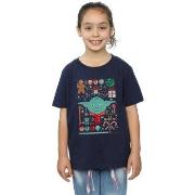 T-shirt enfant Disney Yoda Christmas