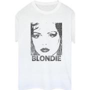 T-shirt Blondie Text Face