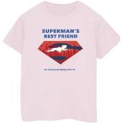 T-shirt Dc Comics DC League Of Super-Pets Superman's Best Friend