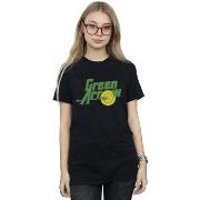 T-shirt Dc Comics Green Arrow Crackle Logo