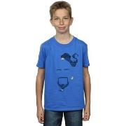 T-shirt enfant Disney Aladdin Movie Genie Blue Face