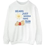 Sweat-shirt Disney Bears Just Wanna Have Sun