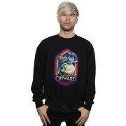 Sweat-shirt Disney Onward Laurel And Blazey Crest