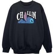 Sweat-shirt enfant Disney Lilo And Stitch Chillin