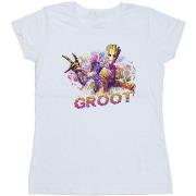 T-shirt Marvel Guardians Of The Galaxy Abstract Groot