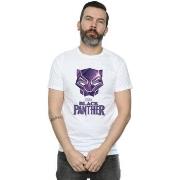 T-shirt Marvel Black Panther Mask Logo