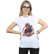 T-shirt Marvel Deadpool Gun Finger