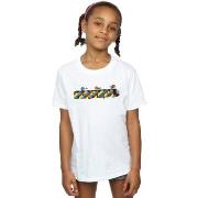 T-shirt enfant Marvel Kawaii Stripes