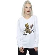 Sweat-shirt Marvel Guardians Of The Galaxy Groot Tape