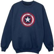 Sweat-shirt enfant Marvel Captain America Distressed Shield