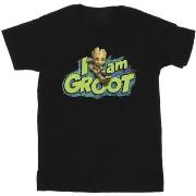 T-shirt enfant Marvel Guardians Of The Galaxy I Am Groot Jumping