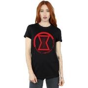 T-shirt Marvel Black Widow Movie Athletic Logo