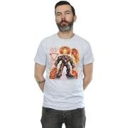 T-shirt Marvel Avengers Infinity War Hulkbuster Blueprint