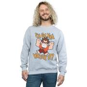 Sweat-shirt Disney Wreck It Ralph I'm Gonna Wreck It