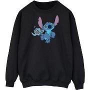 Sweat-shirt Disney Lilo And Stitch Hypnotized