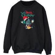 Sweat-shirt Disney Princess Ariel Merry Christmas