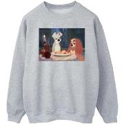 Sweat-shirt Disney Lady And The Tramp Spaghetti Photo