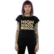 T-shirt Disney High School Musical The Musical Lights