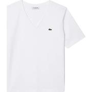 T-shirt Lacoste T shirt femme Ref 62397 001 Blanc