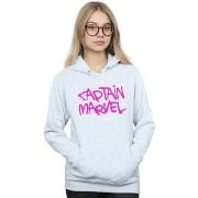 Sweat-shirt Marvel Captain Spray Text