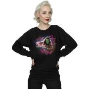 Sweat-shirt Marvel Guardians Of The Galaxy Neon Gamora