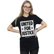 T-shirt Dc Comics Justice League United For Justice