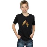 T-shirt enfant Dc Comics Aquaman Emblem