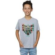 T-shirt enfant Dc Comics Aquaman Unite The Kingdoms