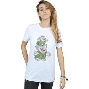 T-shirt Disney Frozen Handstacking Trolls