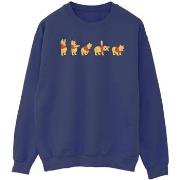 Sweat-shirt Disney Winnie The Pooh Stretching