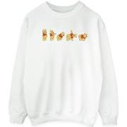 Sweat-shirt Disney Winnie The Pooh Stretching