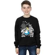 Sweat-shirt enfant Disney Alice In Wonderland Flowers