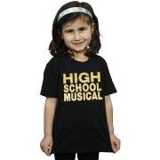 T-shirt enfant Disney High School Musical The Musical Lights Logo