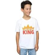 T-shirt enfant Disney The Lion King Long Live The King