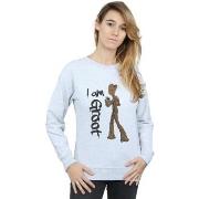 Sweat-shirt Marvel Avengers Infinity War Graffiti Groot