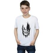 T-shirt enfant Marvel Avengers Infinity War Thanos Face