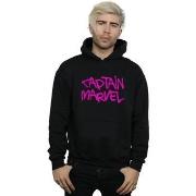 Sweat-shirt Marvel Captain Spray Text