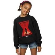 Sweat-shirt enfant Marvel Black Widow Movie Icon Silhouette