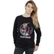 Sweat-shirt Marvel Black Widow Movie Vintage Circle