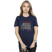 T-shirt Dc Comics Justice League Movie United We Stand
