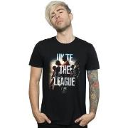 T-shirt Dc Comics Justice League Movie Unite The League