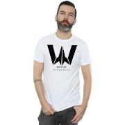 T-shirt Dc Comics Justice League Wayne Aerospace