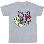 T-shirt enfant Dessins Animés Tweety Love Heart