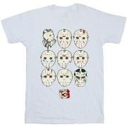 T-shirt Friday The 13Th Jason Masks