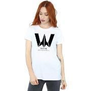 T-shirt Dc Comics Justice League Wayne Aerospace