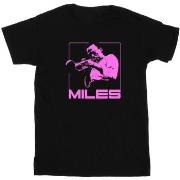 T-shirt enfant Miles Davis Pink Square