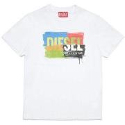 T-shirt enfant Diesel J01776-00YI9 - TKAND-K100 WHITE