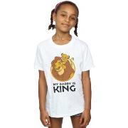 T-shirt enfant Disney The Lion King My Daddy Is King