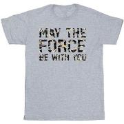 T-shirt enfant Disney May The Force Infill