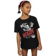 T-shirt enfant Disney The Last Jedi Resist